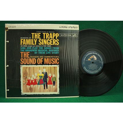 Trapp Family Singers - Rodgers & Hammerstein: Sound Of Music - LSP 2277 - EX+