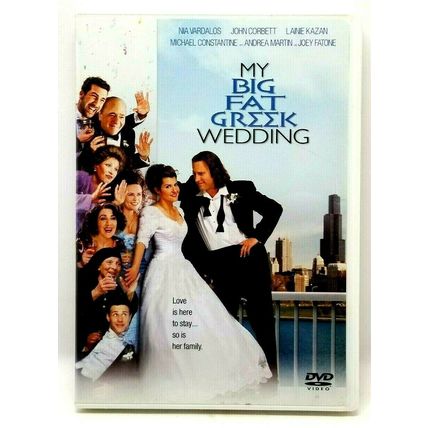 My Big Fat Greek Wedding 2002 DVD (L45)