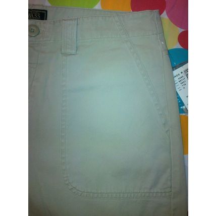 G.H. BASS Women's Limited Edition Heritage Collection Shorts, Beige, Size 8, NEW