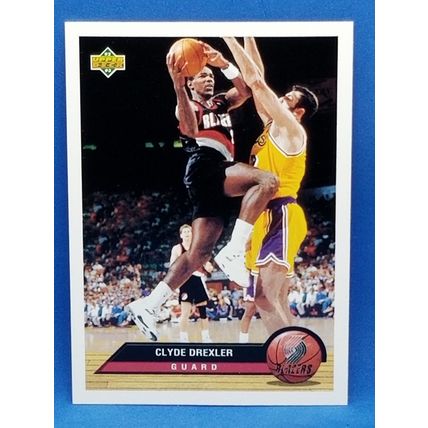 1992-93 Upper Deck McDonald's #P33 Clyde Drexler