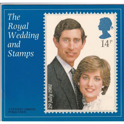 Stanley Gibbons Prince Charles & Princess Diana Wedding Stamps Souvenir Booklet