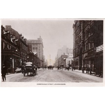 Bicycle Shop at Commissioner Street Johannesburg South Africa Postcard