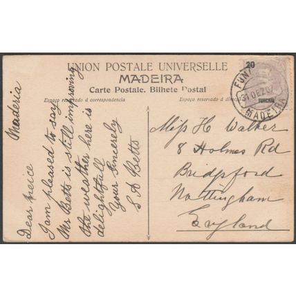 Rede, Madeira, 1907 - BP Bilhete Postal