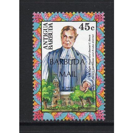 Barbuda - 1993 - 45c Anglican Diocese 150th Anniversary, MNH