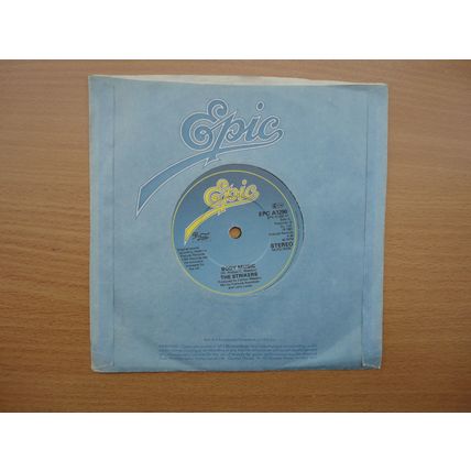 Strikers 1981 7" Vinyl Single Body Music b/w Body Music Instrumental