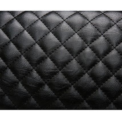 Casual Tassel Flip Quilted Black Color Bag