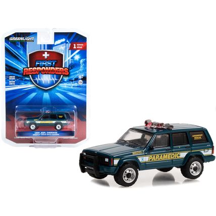 1998 Jeep Cherokee Blue "Greenport Rescue Squad Paramedic Greenport New York"...