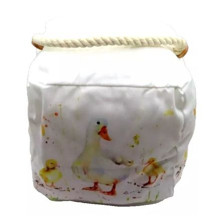 Duck & Ducklings Door Stop Fabric 30 CM Gift Home Decor Door Stay Wedge Jam