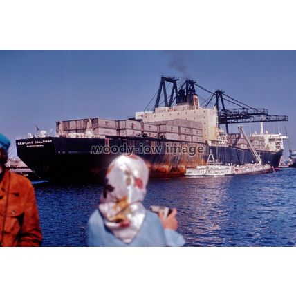 SQ0987 - USA Containership - Sea-Land Galloway , built 1972 - photograph 6x4