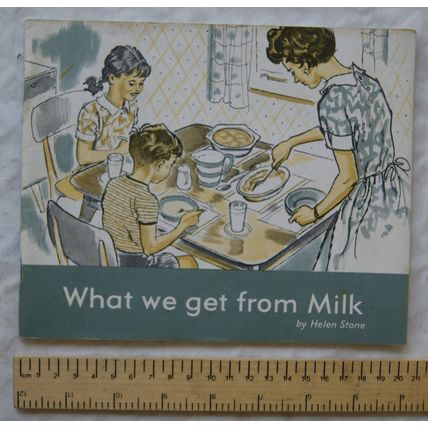 1960 What we get from Milk by Helen Stone, National Dairy Council