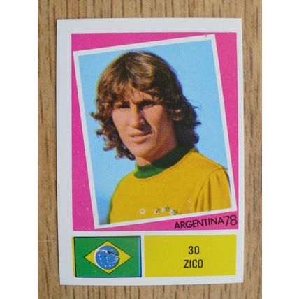 Zico | FKS Argentina 78 Sticker #030 Brazil