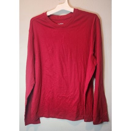 NWOT Goodfellow & Co Men's Long Sleeve T-Shirt Red Size XL