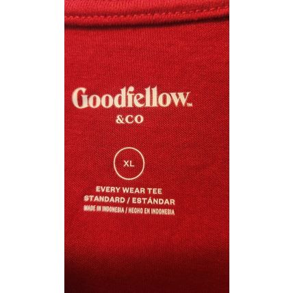 NWOT Goodfellow & Co Men's Long Sleeve T-Shirt Red Size XL