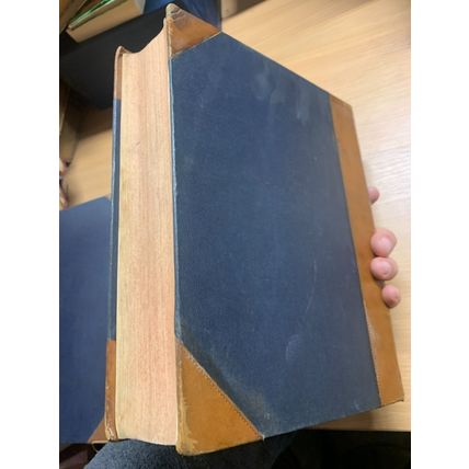 1907 PUNCH MAGAZINE BOUND VOLUMES JAN TO DEC HEAVY 2.8kg ANTIQUE BOOK (P14)
