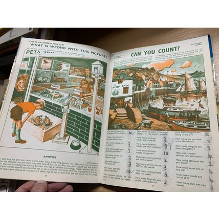 1966 "TREASURE ANNUAL 1967" ILLUSTRATED HARDBACK BOOK (P4)