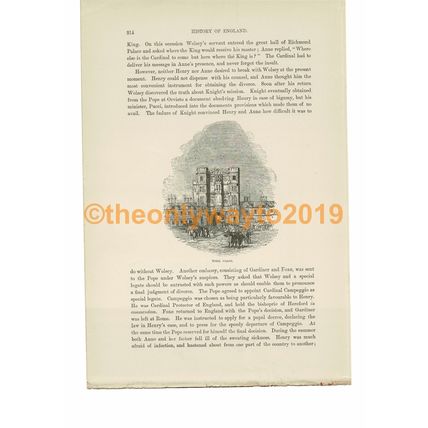 York Place, London, Book Illustration (Print), c1870