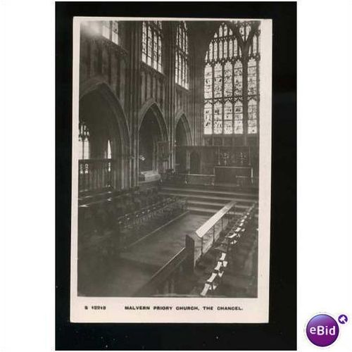 Wiltshire MALVERN Priory Church Chancel Postcard by Kingsway (S 12212)