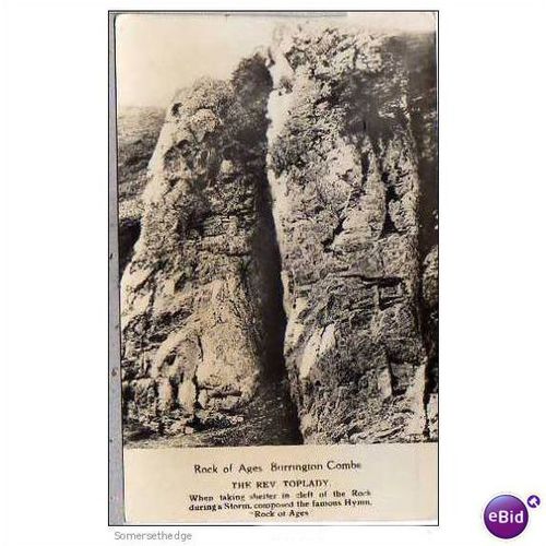 Rock Of Ages Burrington Combe Somerset Postcard (SOM1499)