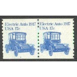 1906 17c Electric Auto Fine MNH Dry Gum CNP Left 1 V0938