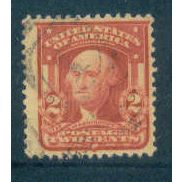 Used 319 2c George Washington Fine A06281