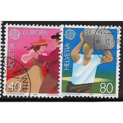 1981 Michel 1197/1198 - fine used (o)