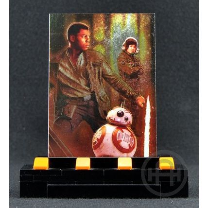 Topps Star Wars Galaxy 2018 – Insert Set – Etched Foil (6 cards)