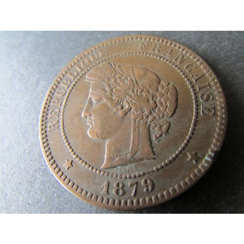 1879 FRANCE 10 CENTIMES A MINT MARK FREE POST. G