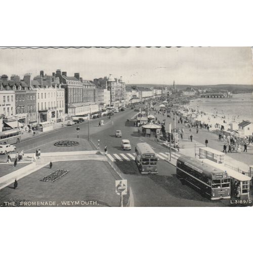 The Promenade Weymouth Dorset Postcard (DOR77257)