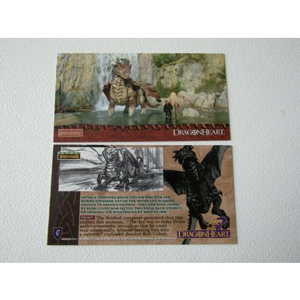 Topps 1996 Dragonheart Widevision Cards Card Variants (e31)