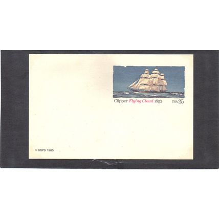 UX107 25c Flying Cloud CV01314