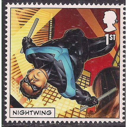 GB 2021 QE2 1st DC Comics Justice League Nightwing Umm ( R581 )