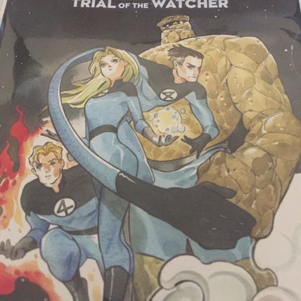 2022 Marvel Comics Reckoning War Trial of the Watch Fantastic Four Peach Momoko