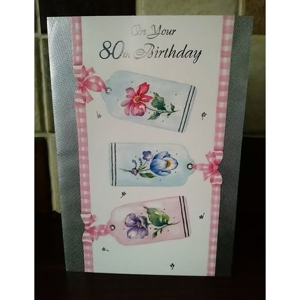 80th birthday card - On Your 80th Birthday