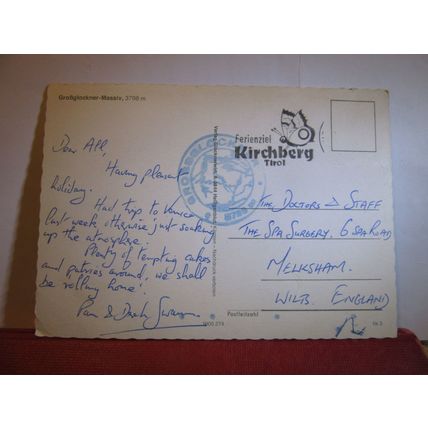 GROBGLOCKNER-MASSIV, AUSTRIA used postcard #