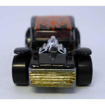 Hot Wheels The Demon Vintage Series Black Die-Cast Car w/Red Flames 1969