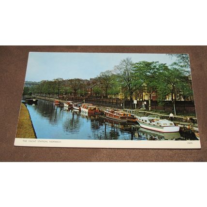 19070s Jarrold Postcard - The Yacht Station Norwich - Norfolk