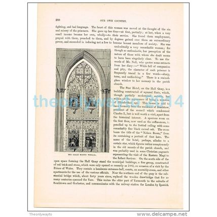 Sarah Martin Window, Yarmouth, Norfolk, England, Book Illustration (Print), 188