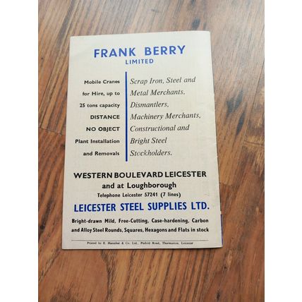 1967/68 Leicester City vs Arsenal, Division 1 - 18/11/1967 ** FREE P&P **