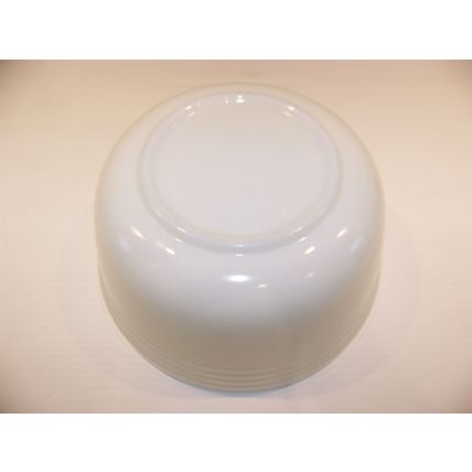 PYREX #31 RIBBED WHITE MIXING BOWL
