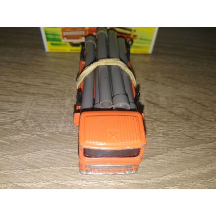 Matchbox - No10 Pipe Truck - SF Orange with replica box