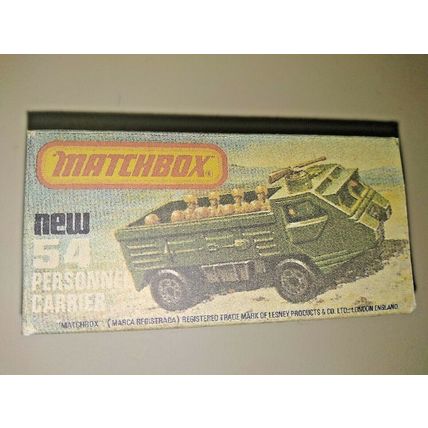 Matchbox No54 Personnel Carrier - RolaMatic Military