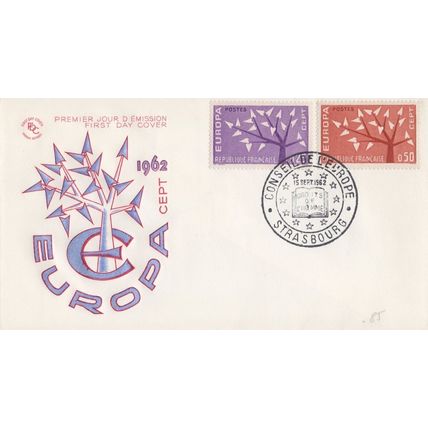 Zayix France 1045-1046 FDC Marque Depose Cachet Europa CEPT 032323SM34