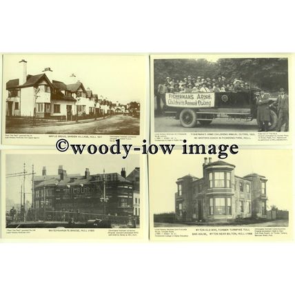 su1634 - Hull District - 11 reproduction postcards