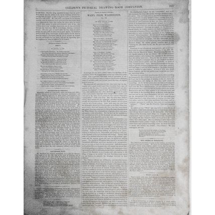 Philadelphia Gas Works - Gleason's Pictorial, April 1853 - 4 Prints & story