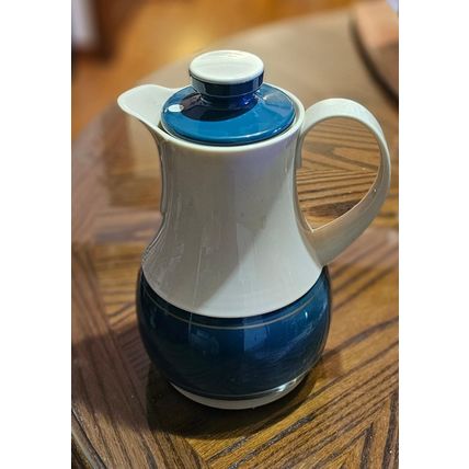 Dark Teal Thermos Made in West Germany Insulated Ingried 32oz 570 Carafe Pitcher