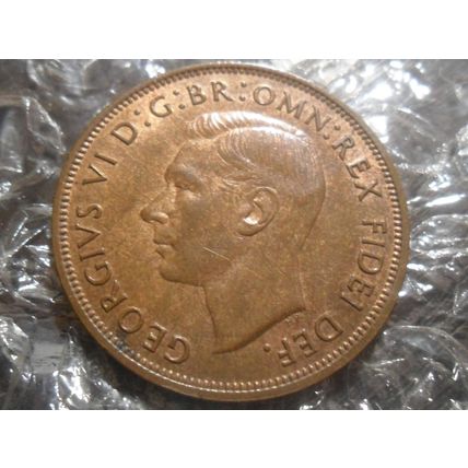 1949 George VI penny.