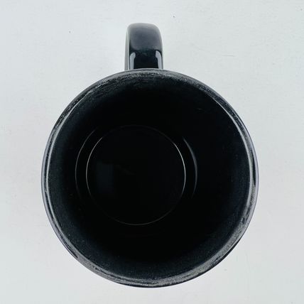 United Parcel Service UPS Vintage Shield Logo Coffee Mug Black & Gold