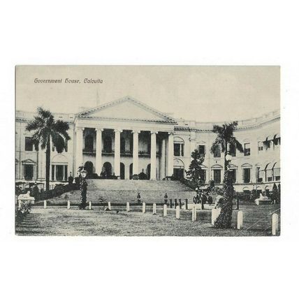 Government House, Calcutta, Postcard.