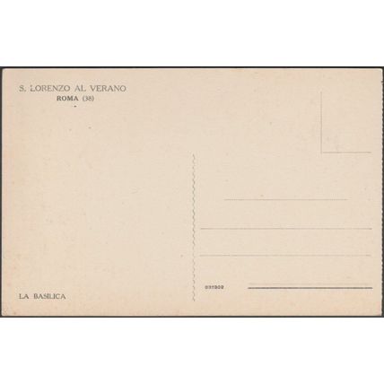 Ambone, San Lorenzo al Verano, Roma, c.1920 - Cartolina