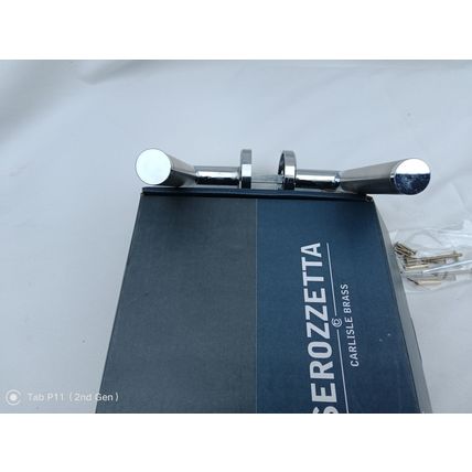 SEROZZETTA TREND LEVER ON ROSE DUEL FINISH DOOR HANDLES NEW